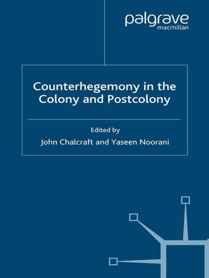 cover image of Counterhegemony in the Colony and Postcolony